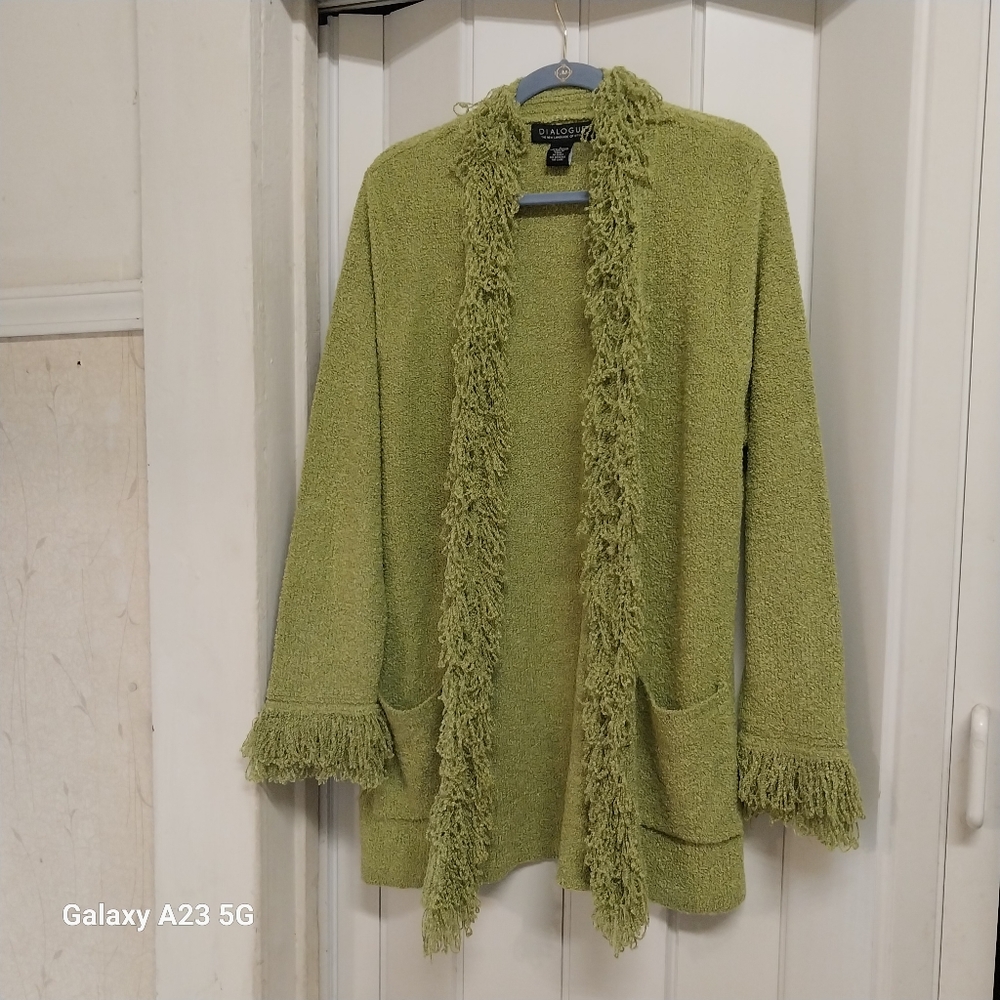 Dialogue Coat Sweater